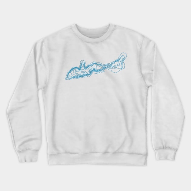 Geneva Lake Crewneck Sweatshirt by simplistictees